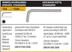 Hexagon Keys, Standard