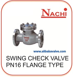 Swing Check Valve PN16 Flange Type