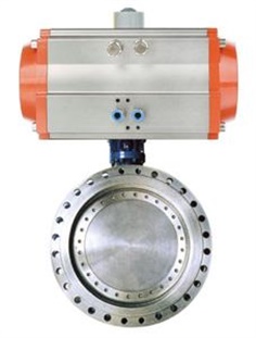 Pneumatic Flange Type Butterfly Valve