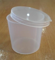 Urine Container 40ml. Transparent (กระปุกตรวจปัสสาวะ 40ml. ใส)
