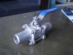 welded ball valve