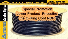 O-Ring Cord NBR 70 Sh A (โอริงคอร์ดเอ็นบีอาร์)