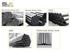 Galvanized Steel Pipe / Black Steel Pipe / ASTM / API / Furniture Steel Pipe