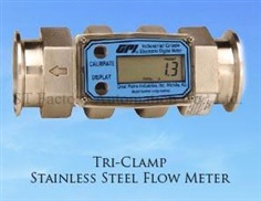 Turbine Flowmeter 3A Sanitary Clamp