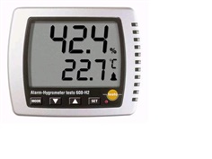 เครื่องวัดอุณหภูมิและความชื้นสัมพัทธ์แบบติดผนัง / ตั้งโต๊ะ รุ่น Testo 608-H2
