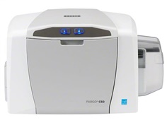 เครื่องพิมพ์บัตร Fargo C50 ID Card Printer New! Quick and easy direct-to-card pr