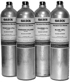 Calibration Gases reactive single gas mixture 