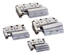 Low profile slide cylinders (MCSF series)