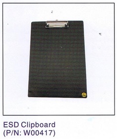  ESD Clipboard A4  แผ่นรองเขียนกระดาษA4ป้องกันไฟฟ้าสถิตย์ WT-417