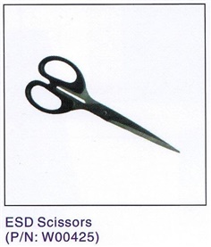  ESD Scissors กรรไกรตัดกระดาษป้องกันไฟฟ้าสถิตย์ WT-425