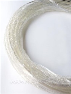 ASHUN POLY TUBING , Polyethylene Tubing size 10 x 6.5 MM. (ขาวใส)