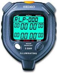 นาฬิกาจับเวลา Seiko  รุ่น   S058 LED Light 100 Memory Stopwatch
