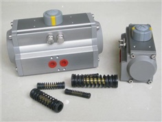pneumaitc valve actuator AT seri,spring return pneumatic actuator
