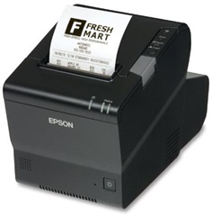 Epson TM-T88V-i เครื่องพิมพ์ POS ผ่านเว็บอัจฉริยะ เครื่องแรกของโลก รูปแบบการพิมพ