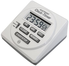 MARATHON TI080001 Large Digital Timer 24 Hour with Countdown, Countup and Clock 