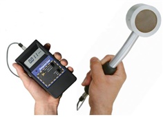 Handheld Radiation Alert Survey Meter with External Probe