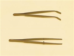 Forcep Teflon Coated for Cover Glass