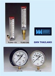 THERMOMETER, PRESSURE GAUGE "WEISS"