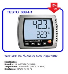 608-H1 Humidity Temp Hygrometer 