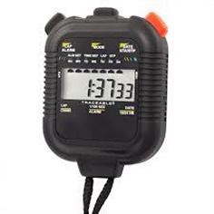 Control Company : Traceable 1047 Big-Digit Digital Alarm Stopwatch which times  