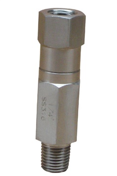 Stainless Steel Inline Ball Check Valve 