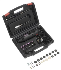 Multi-Purpose Rotary Tool & Engraver Kit 40pc 230V