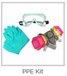 Ultra-Ever Dry PPE KIT/Mask ชุดหน้ากากป้องกันกลิ่นและละอองสารเคมี