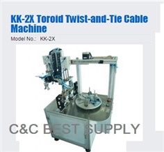 KK-2X Toroid Twist-and-Tie Cable Machine