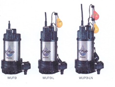 Submersible Sump Pump : WUP3 (ปั๊มจุ่ม,ไดโว่,ปั๊มแช่)