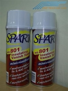 SPARK 801 Insulating Vanish Spray สเปรย์น้ำยาวานิชเคลือบขดลวด