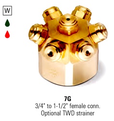 หัวฉีดสเปรย์ Fine Spray รุ่น 7G 3/4" to 1-1/2" female conn.