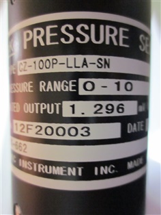 RKC CZ-100 Pressure Sensor 