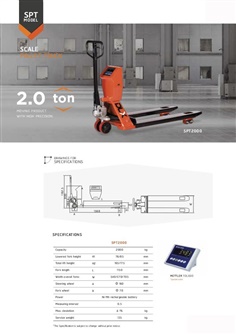 Pallet Truck With Scale 
