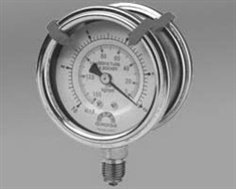 Double-side All Stainless Pressure Gauge