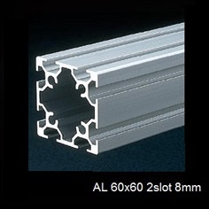 Aluminium Profile 60x60x2s