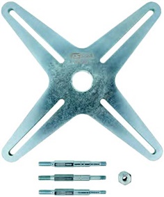 Supplement set for SAC clutch tool set (4-hole pitch)