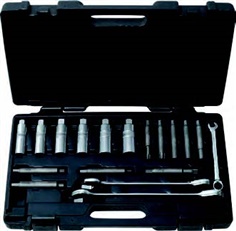 Universal shock absorber tool set