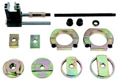 Silent bearing tool set for BMW rear axles