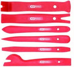 Interior panelling removal tool set