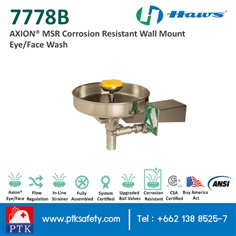 7778B AXION? MSR Corrosion Resistant Wall Mount Eye/Face Wash
