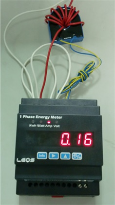 kWh Meter for Apartment , 1 Phase Energy Meter รุ่น EM100 