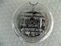 SANWA DENKI Pressure Switch SPS-8T-C, ON0.44MPa, OFF0.37MPa, Rc3/8, ZDC