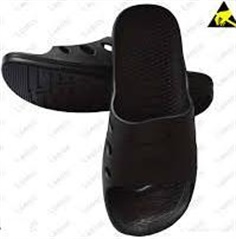 ESD SPU Black Slippers