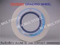หินเจียรสีขาว Grinding Wheel 1A WA 140x32x76.2 เหมาะงานเจียรเหล็กทั่วไป เหล็กไฮสปีด