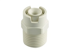 KPMF Series (Plastic) - Multi-slotted core full cone spray nozzle