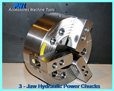 3-Jaw Hydraulic Power Chucks