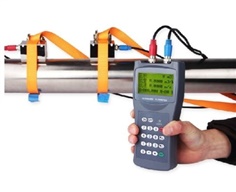 Ultrasonic Flow Meter (อุลตร้าโซนิคโฟลว์มิเตอร์) แบบพกพา รุ่น TDS-100H-S1 DN15-DN100 mm.
