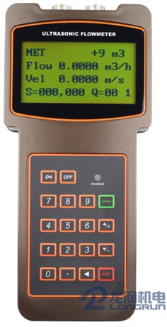 Ultrasonic Flowmeter เครื่องวัดอัตราการไหลของของเหลวชนิดอัลตร้าโซนิคแบบพกพา รุ่นยอดนิยม
