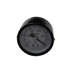 1.5inch-40mm black steel case brass back vacuum pressure gaugemanometer
