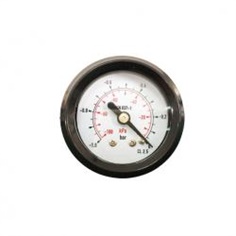 1.5inch-40mm black ABS case back vacuum gauges with special connection